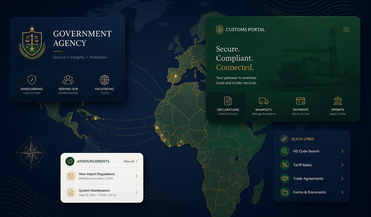 Regional trade and customs portals across Africa and the Caribbean