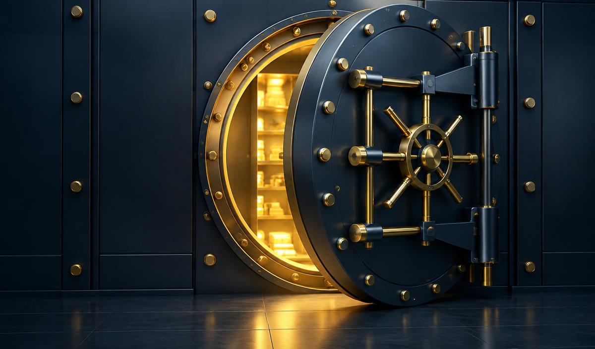 Secure Tazapay escrow vault protecting agricultural trade funds